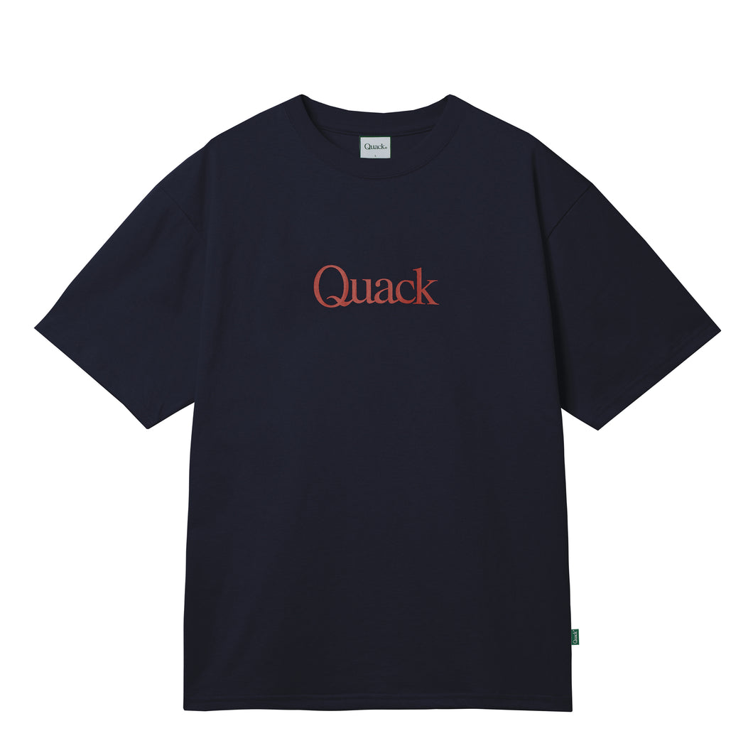 Quack Logo Tee - Navy
